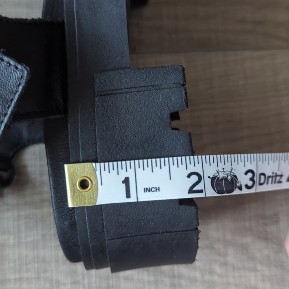 Fly London Jada chunky black strap sandals 37 - Picture 6 of 8